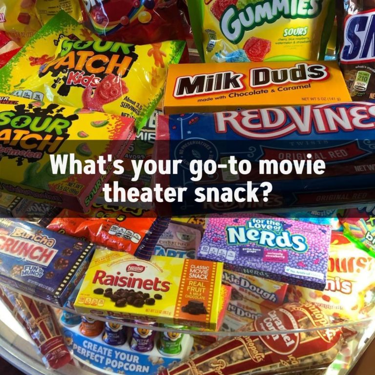 What’s your go-to movie theater snack?