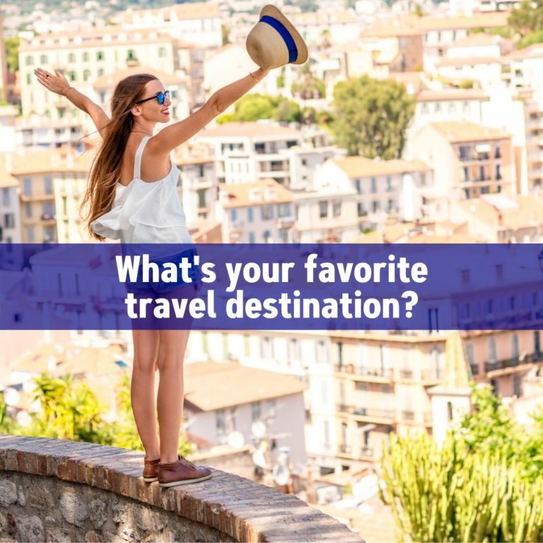 What's your favorite travel destination?