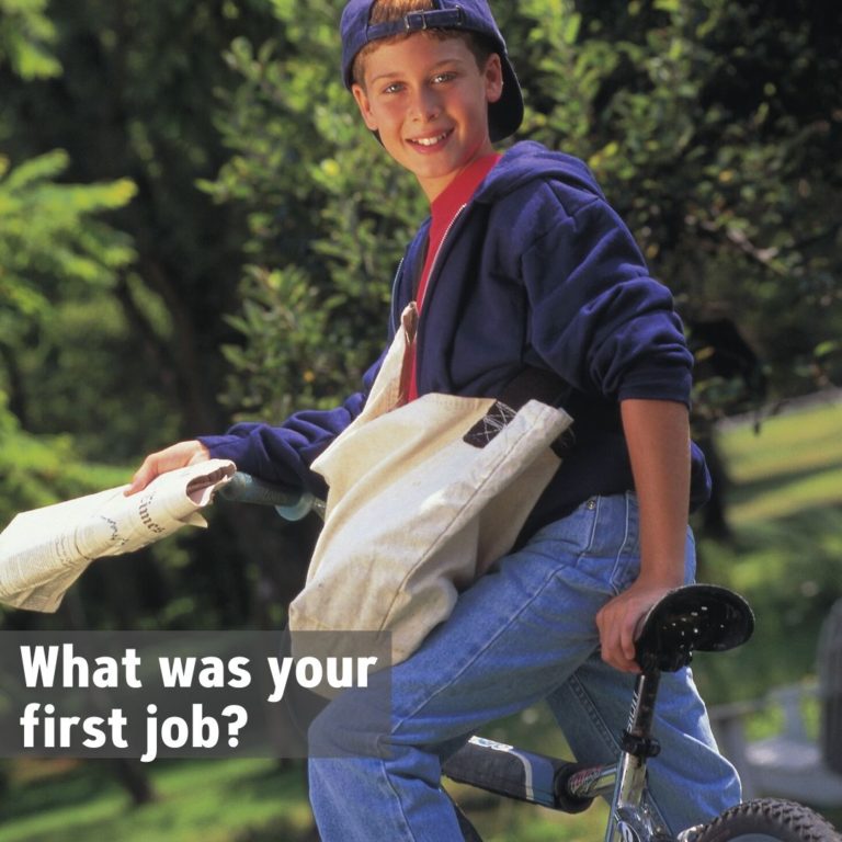 What was your first job?