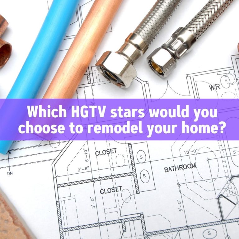 Which HGTV star would you choose to remodel your home?