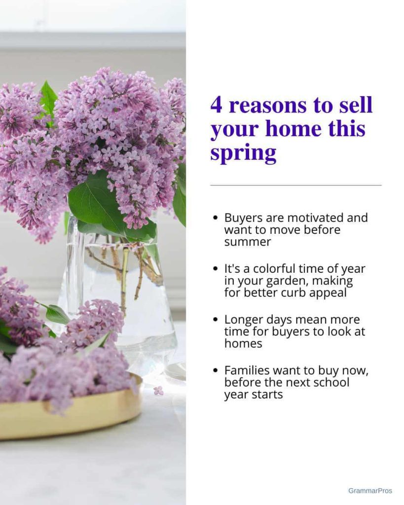 real estate social media post